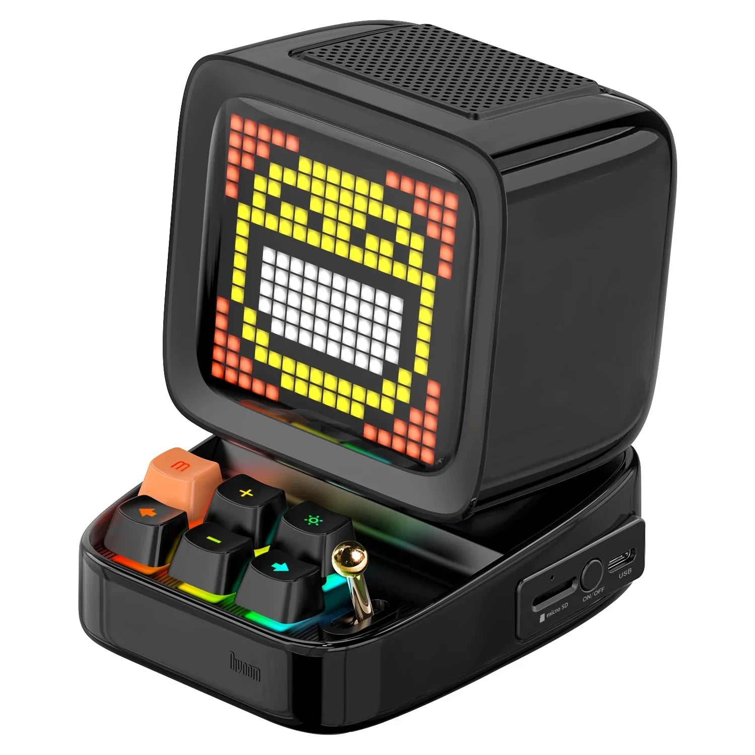 Divoom Ditoo Plus Pixel Art Blutooth Sizepeaker, 10W, Black