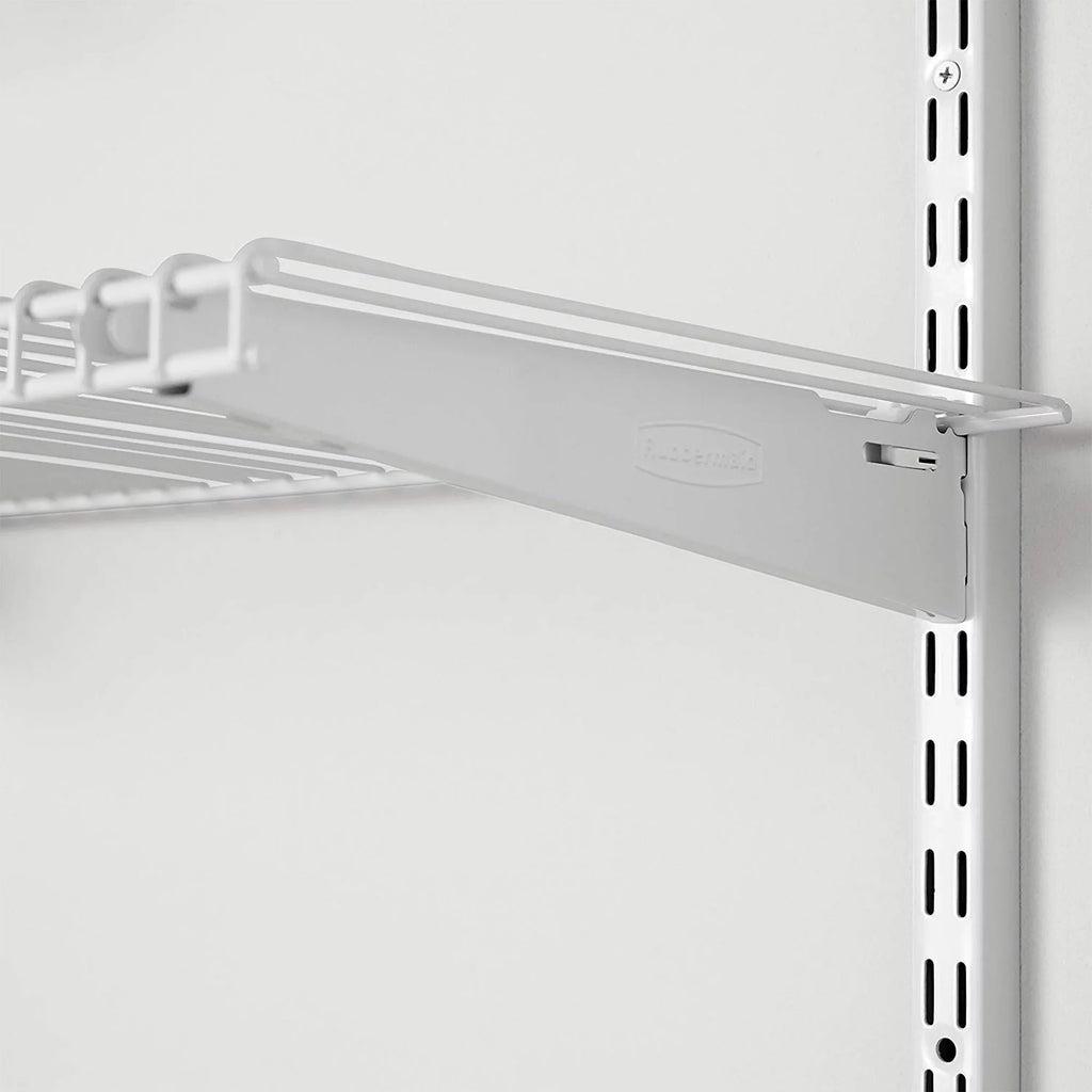 Rubbermaid FG3H9100WHT Configurations Accessories 26-Inch Sizehelving Kit, Ivory