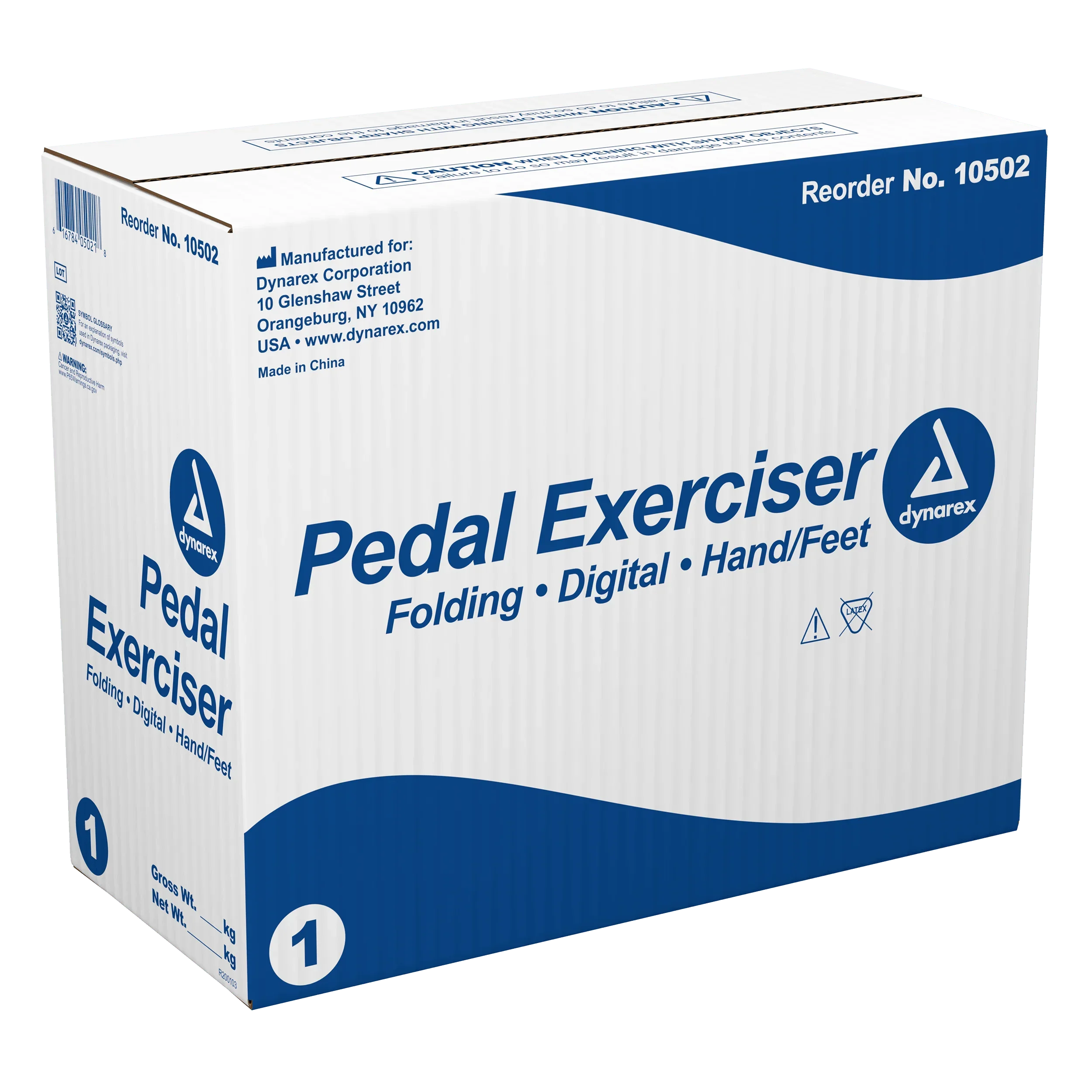 Dynarex Digital Pedal Exerciser - Get Fit While You Sizeit!