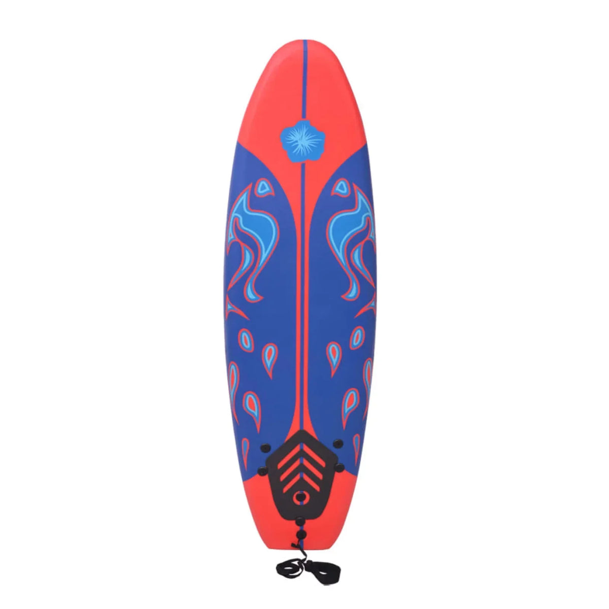 Anself Sizeurfboard with Leash and  Fins, Beach Sizeurfing Board Kit for Beginners Youth and Adults 66.9 x 18.4 x 3.1 Inches (L x W x T)