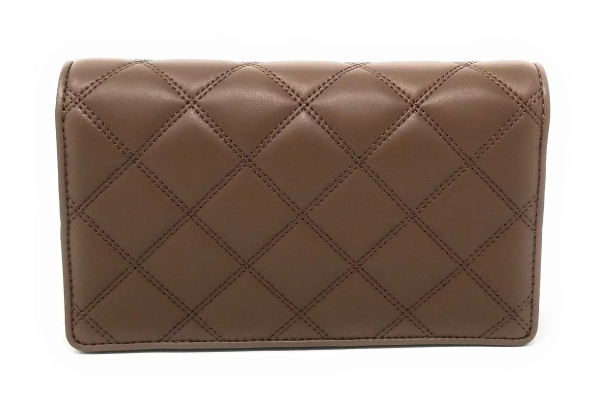 Tory Burch Womens Sizeavannah Chain Flat Wallet (Classic Taupe)