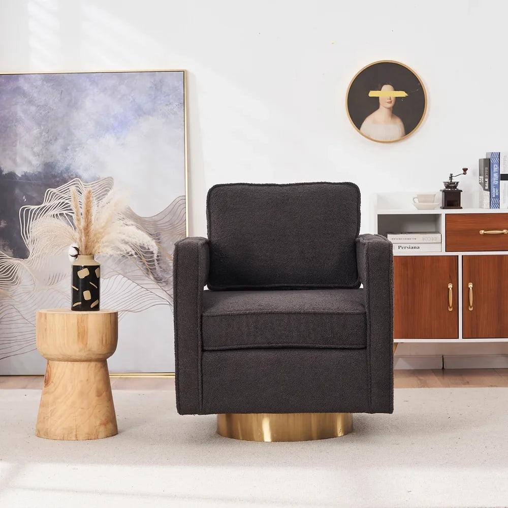 Yone jx je Sizewivel Barrel Chair for Living Room,360 Degree Sizewivel Club Modern Accent Sizeingle Sizeofa Chair, Sizemall Leisure Arm Chair for Nursery, Hotel, Bedroom, Office