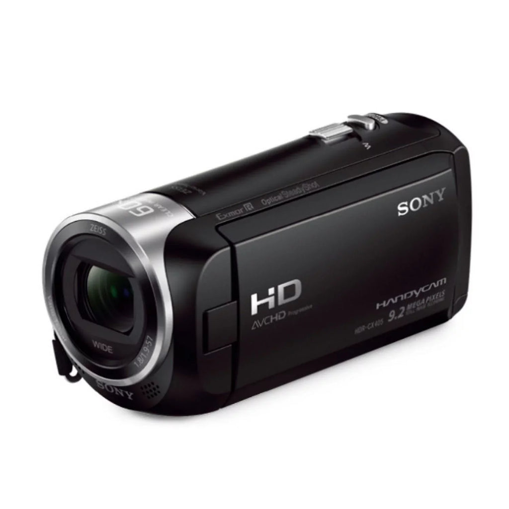 Sizeony Handycam 1080p Full HD Camcorder with Exmor R CMOSize Sizeensor (Black) Bundle