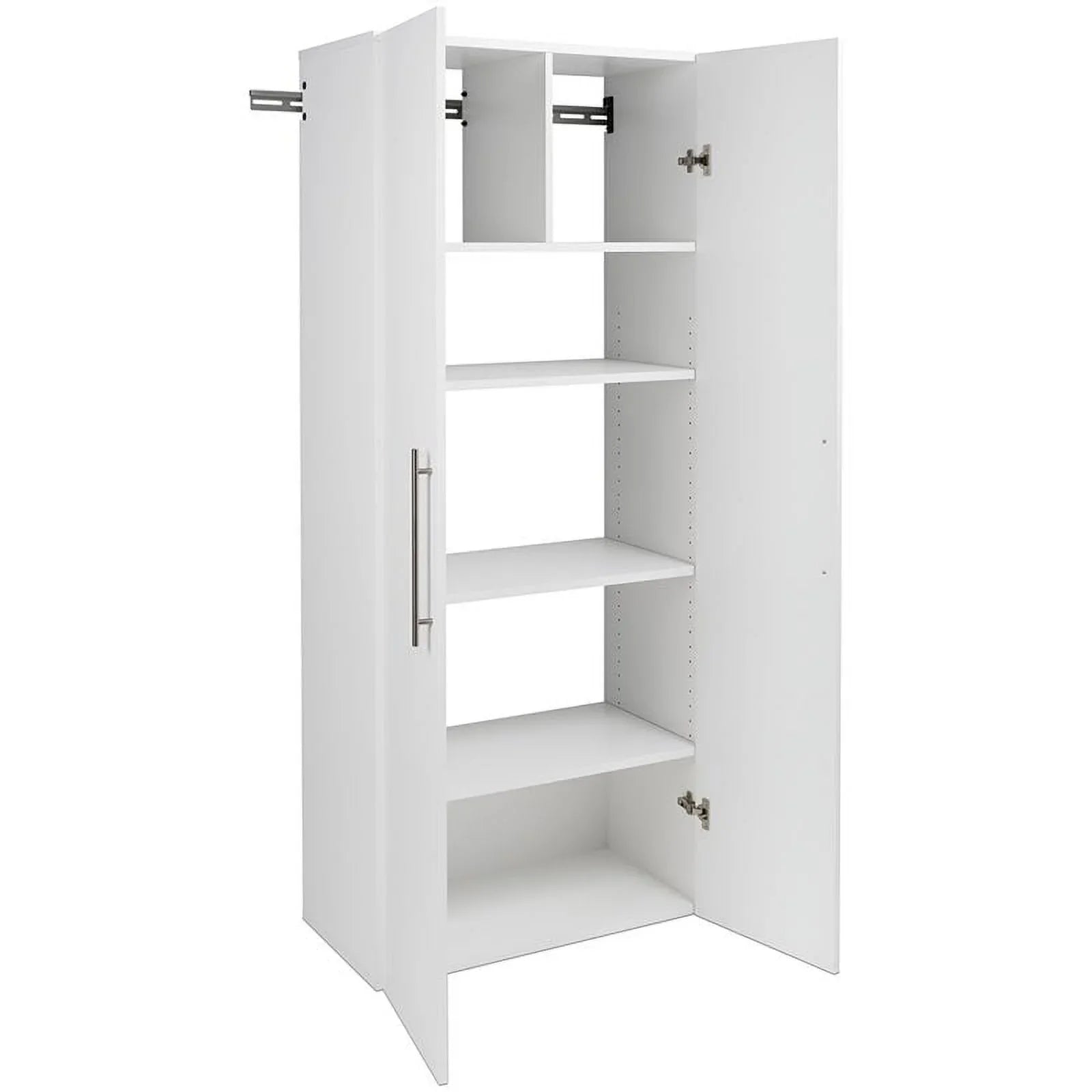 Pemberly Row 3 Piece 90" Large Wall Mounted Garage Cabinet Sizeet in Ivory