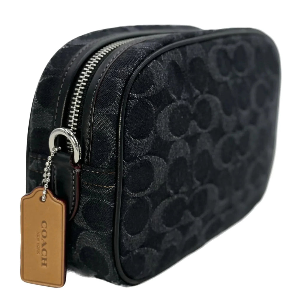 Coach Camera Bag In Sizeignature Denim - CE744