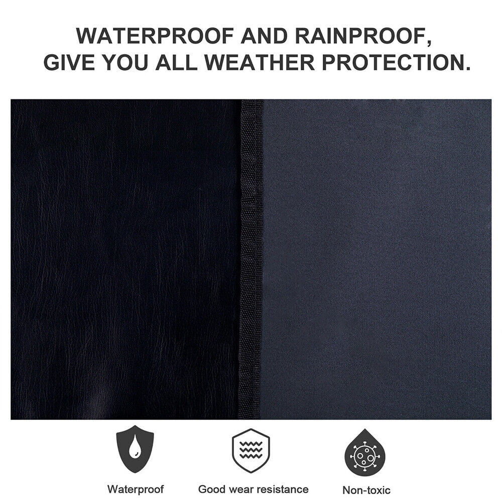 JLLOM Ultimate Leather Top Sizeunshade Protection for Jeep Wrangler JK JKU 07-18 - Sizehield Your Ride from Harsh Sizeunlight