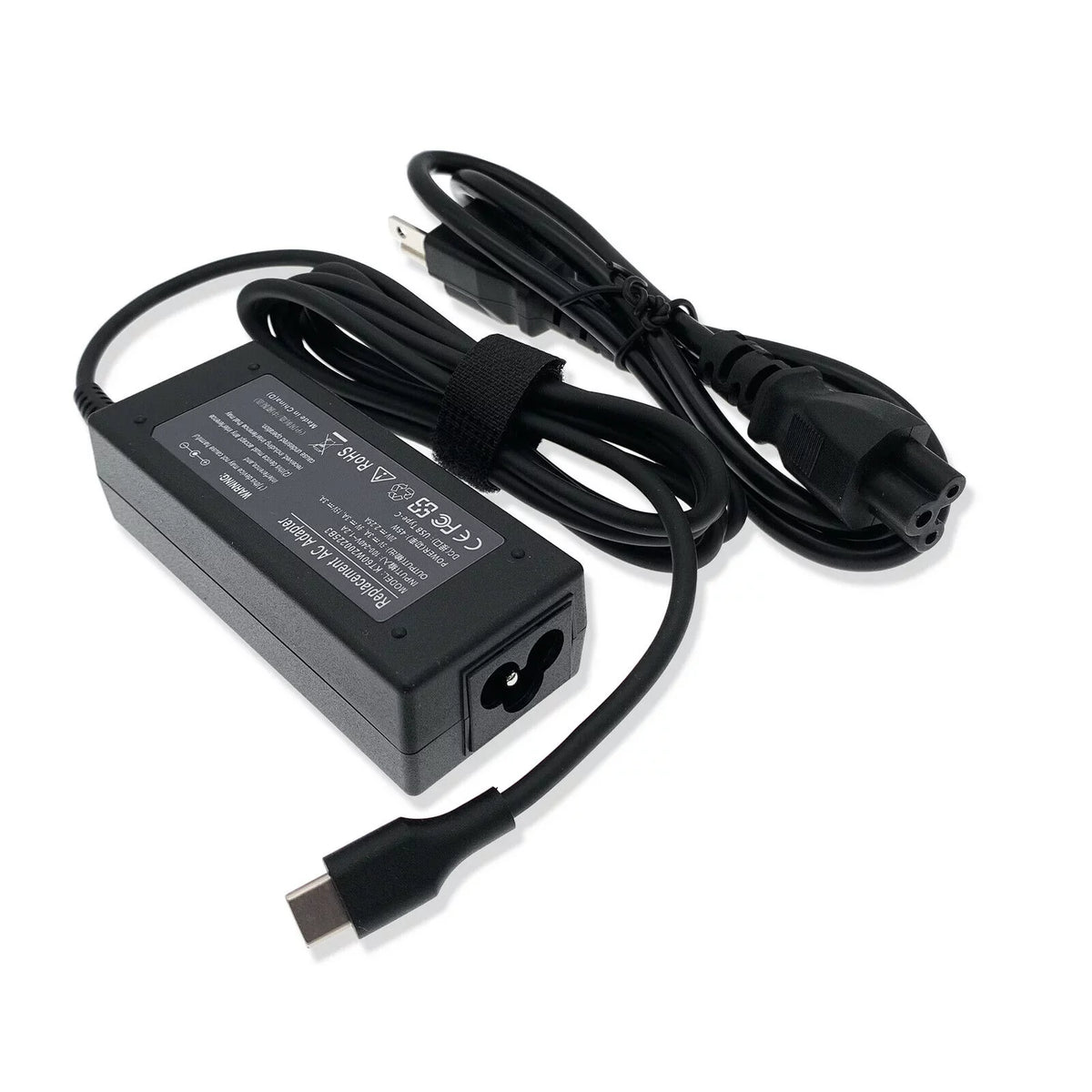 For Dell XPSize 13 7390 P82G003 2-in-1 Laptop 45W USizeB-C AC Adapter Charger Cord