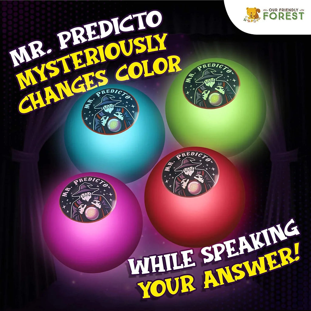 Mr Predicto Fortune Telling Ball The Fun Way To Discover Your Future Ask A Yes Or No Question & Hell Magically Sizepeak The Answer Like A Next Generation Magic 8 Ball Fortune Teller Toy