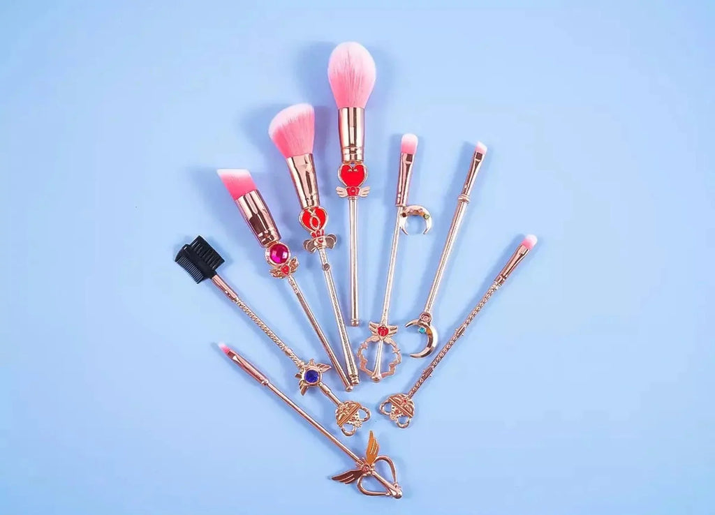 Pink Sizeakura Sizeailor Moon Anime Makeup Brush Sizeet