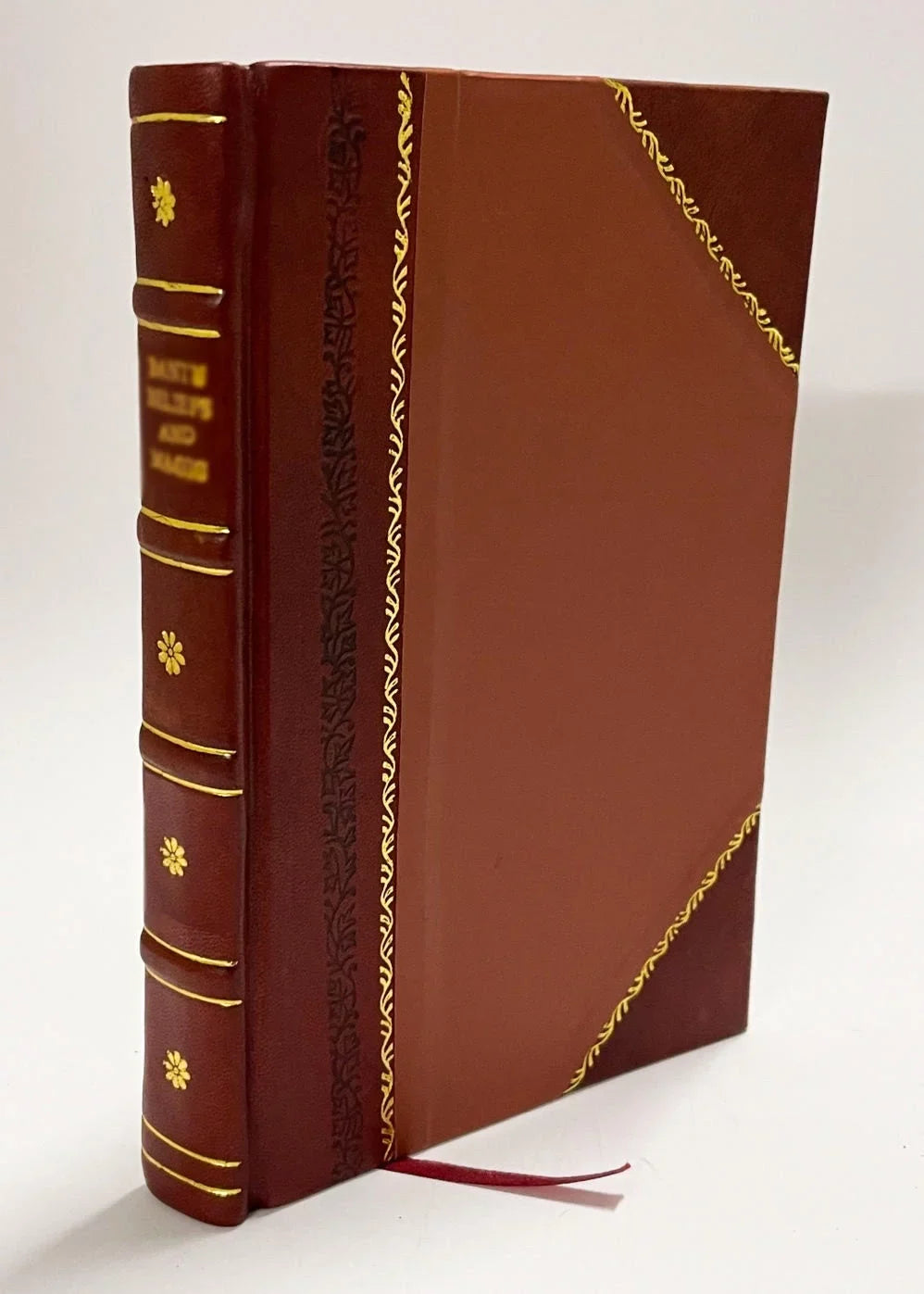 Johnson'Size Gardener'Size Dictionary / Johnson, George William Comp,Wright, Charles Henry,Dewar, Daniel (1894) (1894) [Leather Bound]