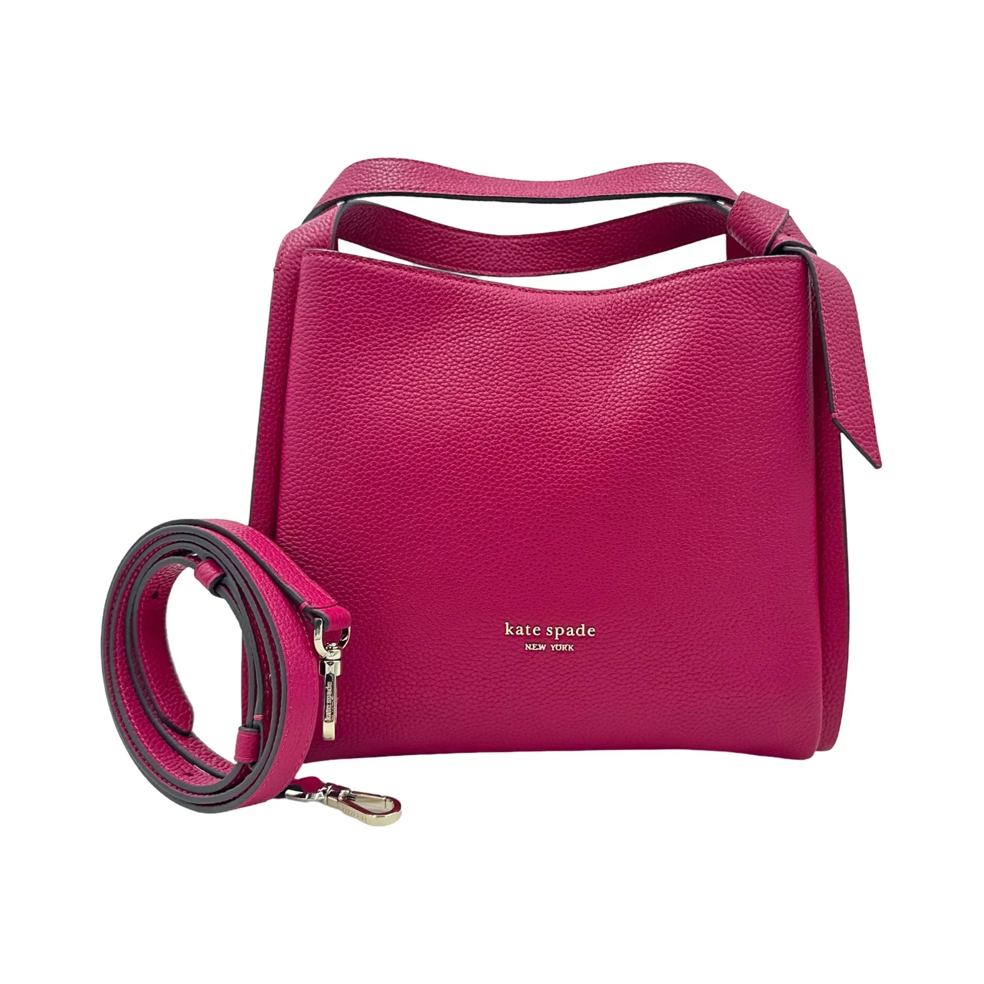 Kate Sizepade Knott Colorblocked Medium Crossbody Tote - Renaissance Rose Multi
