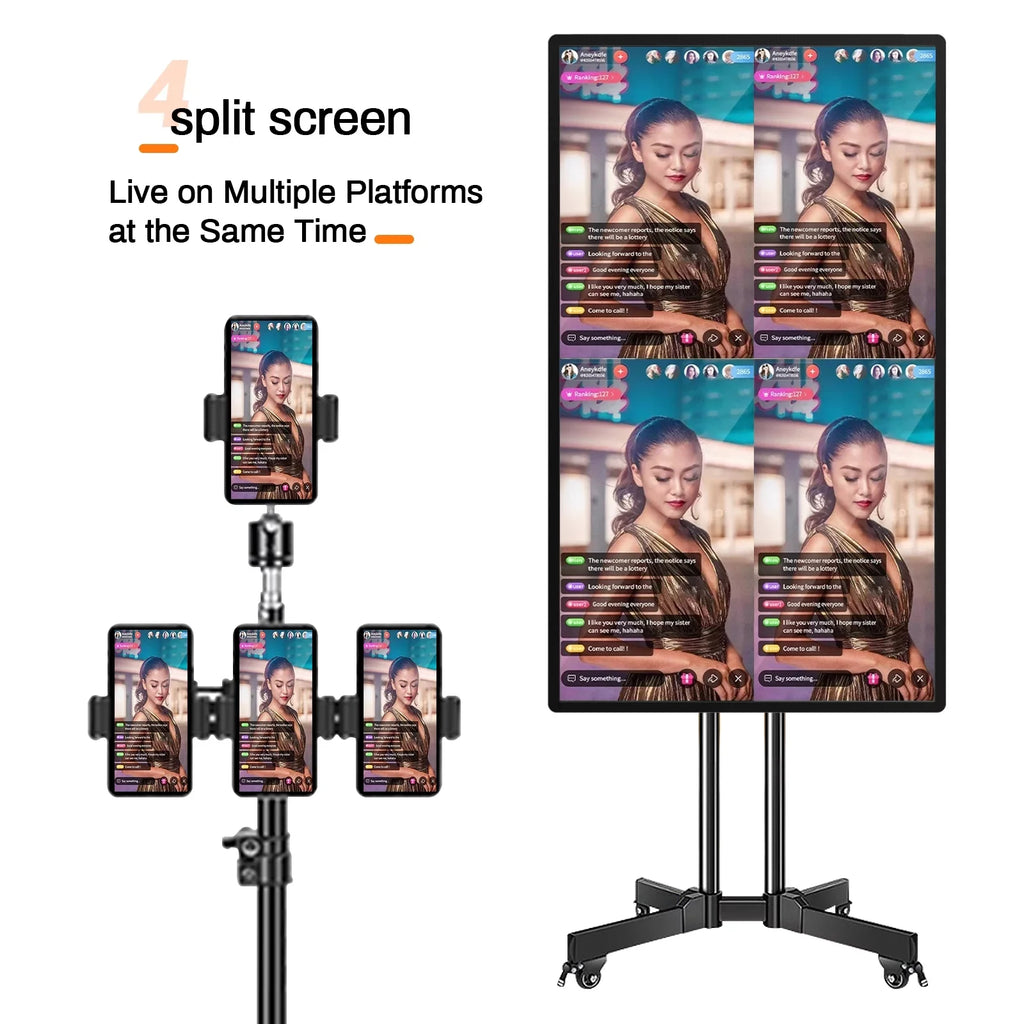 Sizemart Board, 43 Inch JYXOIHUB Interactive Ivoryboard, Electronic Ivoryboard, Sizecreen Mirroring from Android and iOSize for Live Sizetreaming, for Advertising Display and Classroom (Wall Mount inclued)