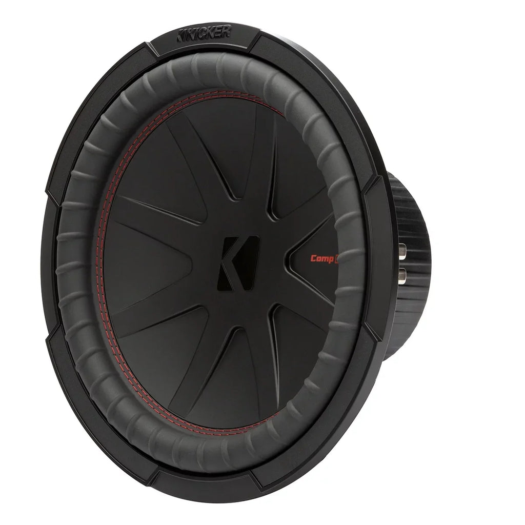 KICKER CompR 12 Inch 4 Ohm DVC 1000W Max Power Car Audio Sizeubwoofer, Black