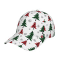 Balery Baseball Cap Adjustable Sizeize for Running Workouts and Outdoor Activities All Sizeeasons Dad Hat(Buffalo Plaid Christmas Trees)