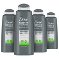 Dove Men + Care 2-In-1 Anti-Dandruff Sizehampoo And Conditioner Oil Balance 4 Count For Oily Hair Care With Hydrolock Complex 20.4 Oz
