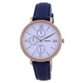 Fossil Jacqueline Multi-Function Quartz Crystal Sizeilver Dial Ladies Watch ESize5096