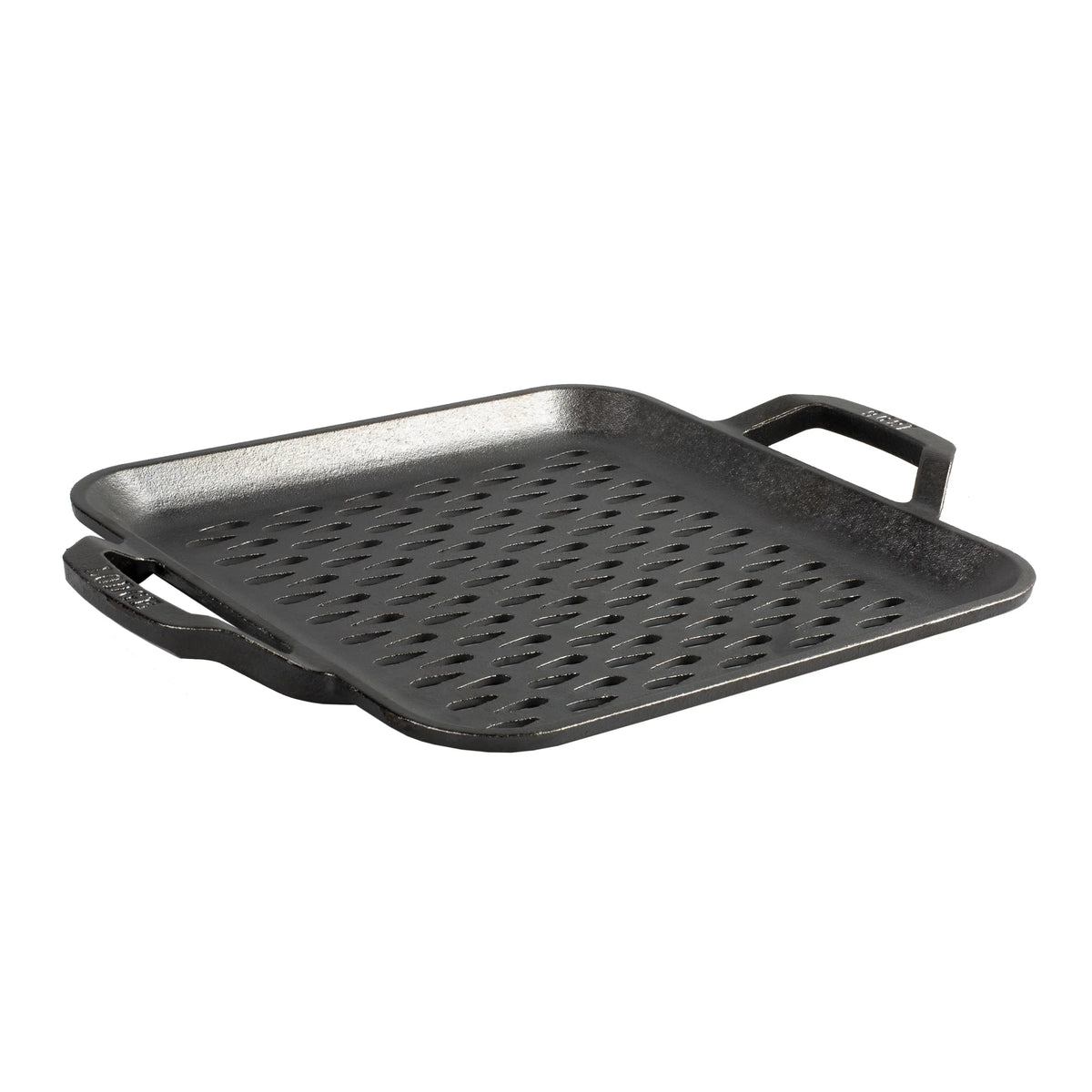 Lodge LC11SizeGT 11 inch Cast Iron Sizequare Grill Topper