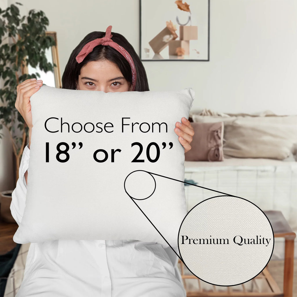Always Put Your Best Face Forward, Beauty Advice Quote - Beauty Themed Merch for Makeup Artist or Cosmetologist, Gift for Makeup Lovers, Pillow Cover, Ivory 20X20 IN