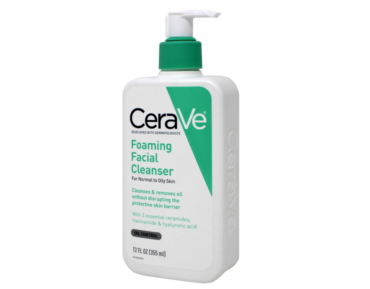 CeraVe Pillowing Face Cleanser. Fragrance-Free Face Wash with Hyaluronic Acid