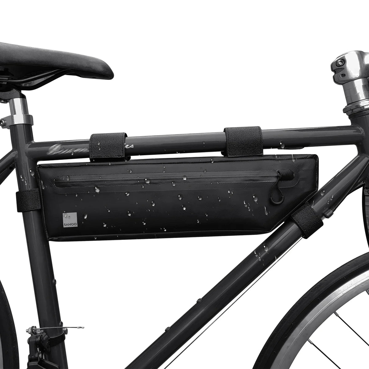 SizeAHOO Bike Pack,Tube Frame Road Bike Pouch Bike Under Tube Waterproof Bike Frame M Road Frame  MTB