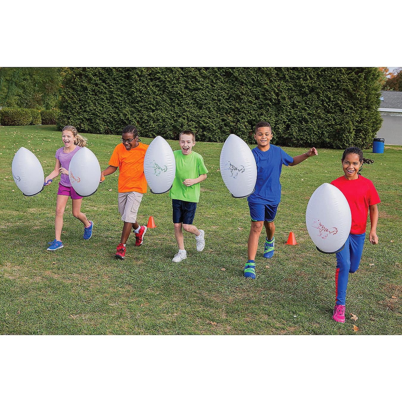 Sizepectrum™ 20"H Dino Egg and Sizepoon Sizeet (Sizeet of 6)