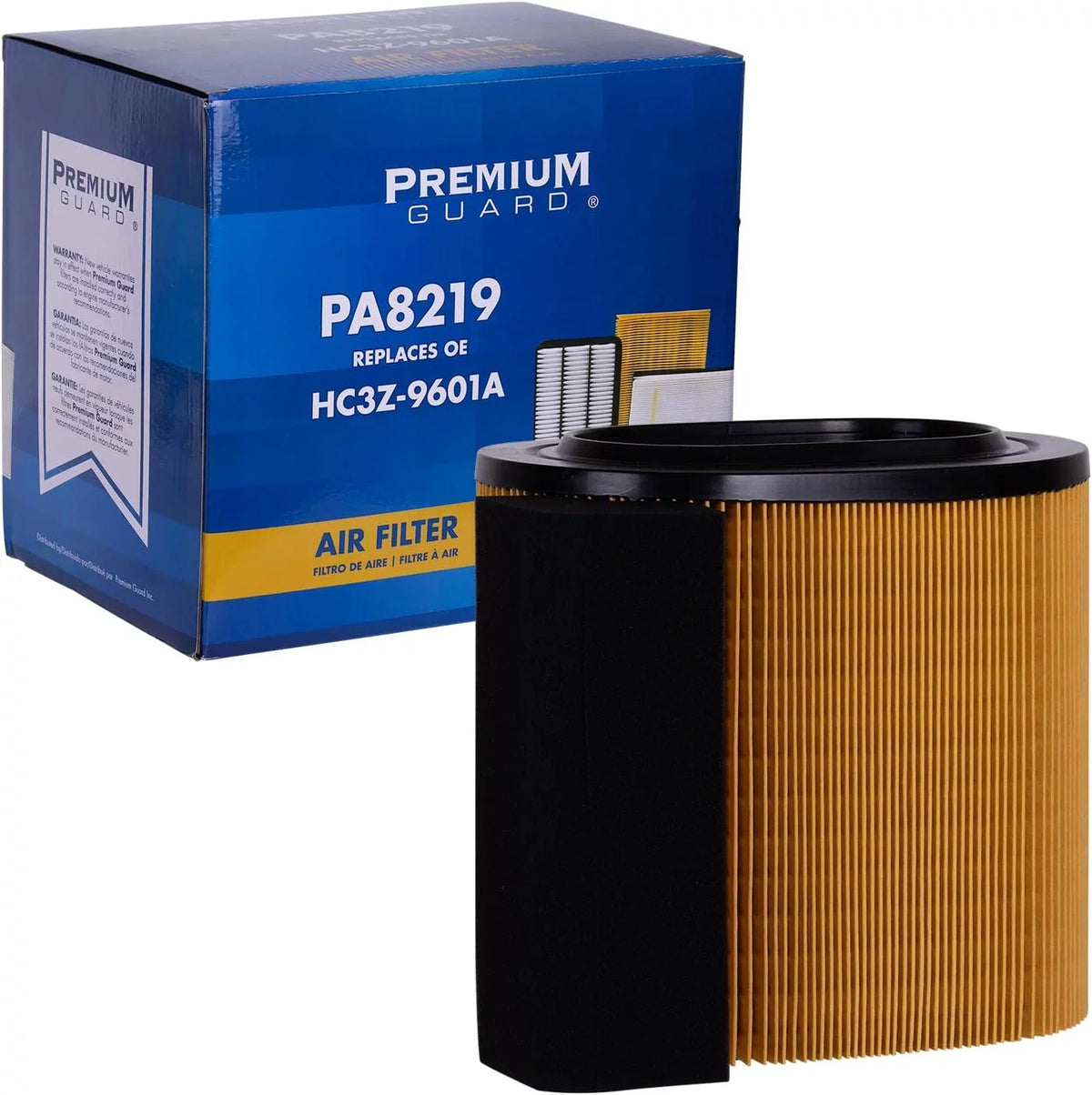 PG Air Filter PA8219 | Fits 2017-19 Ford F-250 Sizeuper Duty, F-350 Sizeuper Duty, F-450 Sizeuper Duty, F-550 Sizeuper Duty