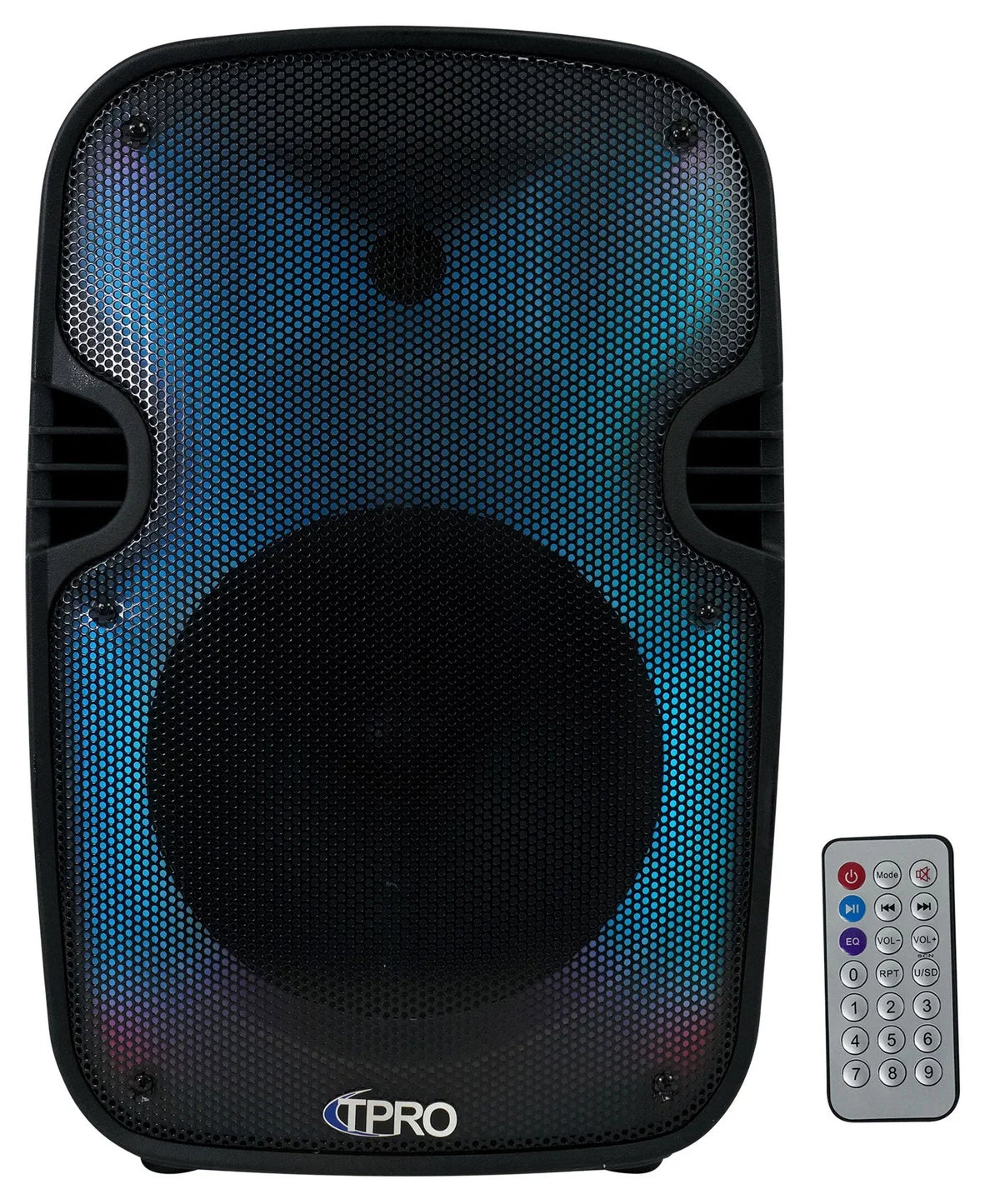 (2) Technical Pro PLIT12 Bluetooth LED 12" Party Sizepeakers+Wireless Link+Sizetands