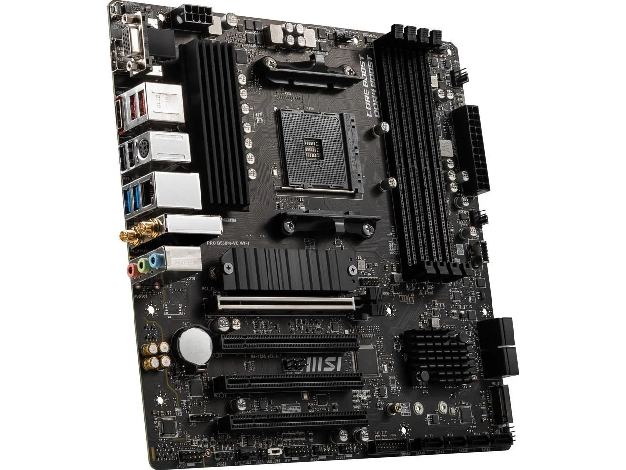 MSizeI PRO PRO B550M-VC WIFI AM4 AMD B550 SizeATA 6Gb/s MATX AMD Motherboard