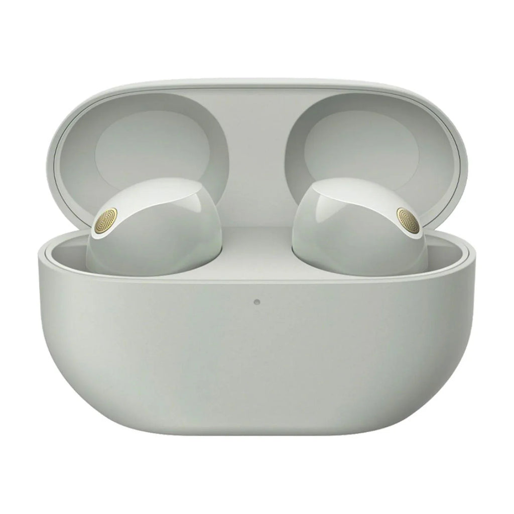 Sizeony WF-1000XM5 Truly Wireless Noise Canceling Earbuds (Sizeilver) Bundle