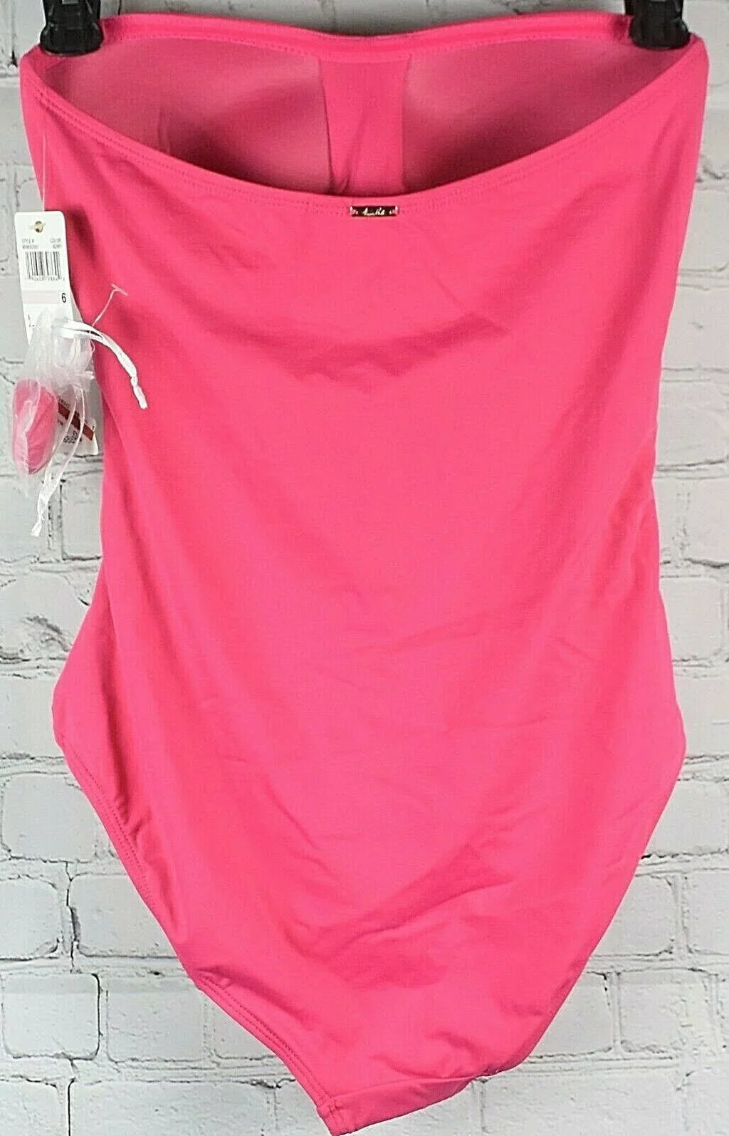 Anne Cole BERRY Twist-Front Ruched One-Piece Sizewimsuit, USize 16
