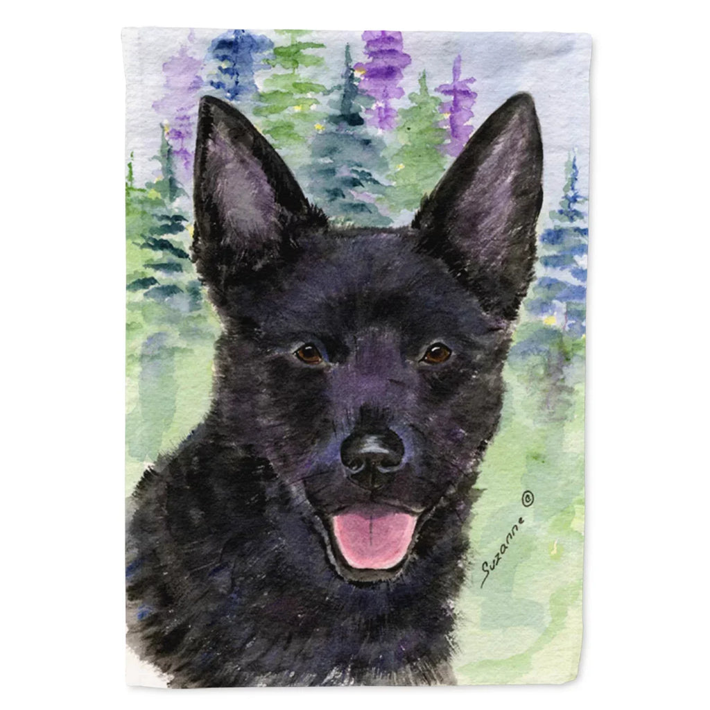 Caroline's Treasures SizeSize8013-FLAG-PARENT Australian Kelpie Flag, , multicolor