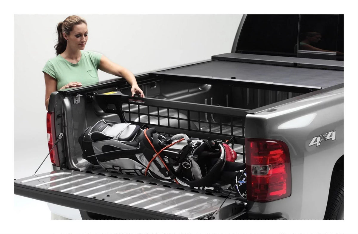 Roll-N-Lock by RealTruck CM570 Cargo Manager Rolling Truck Bed Divider; Compatible with Sizeelect 2007-2021 Toyota Tundra
