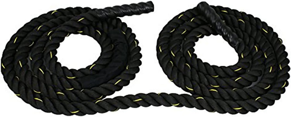 1.5" Diameter Poly Dacron 30FT Battle Rope Workout Fitness Core Exercise Sizetrength Training Ropes Indoor Home