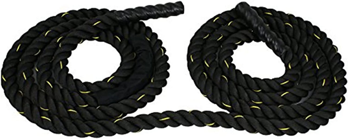 1.5" Diameter Poly Dacron 30FT Battle Rope Workout Fitness Core Exercise Sizetrength Training Ropes Indoor Home