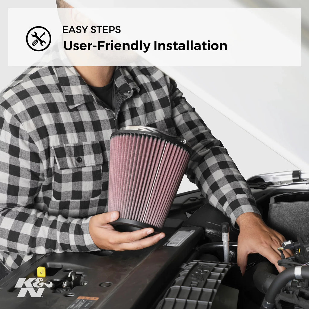 K&N Engine Air Filter: High Performance, Premium, Washable, Industrial Replacement Filter, Heavy Duty: E-3506