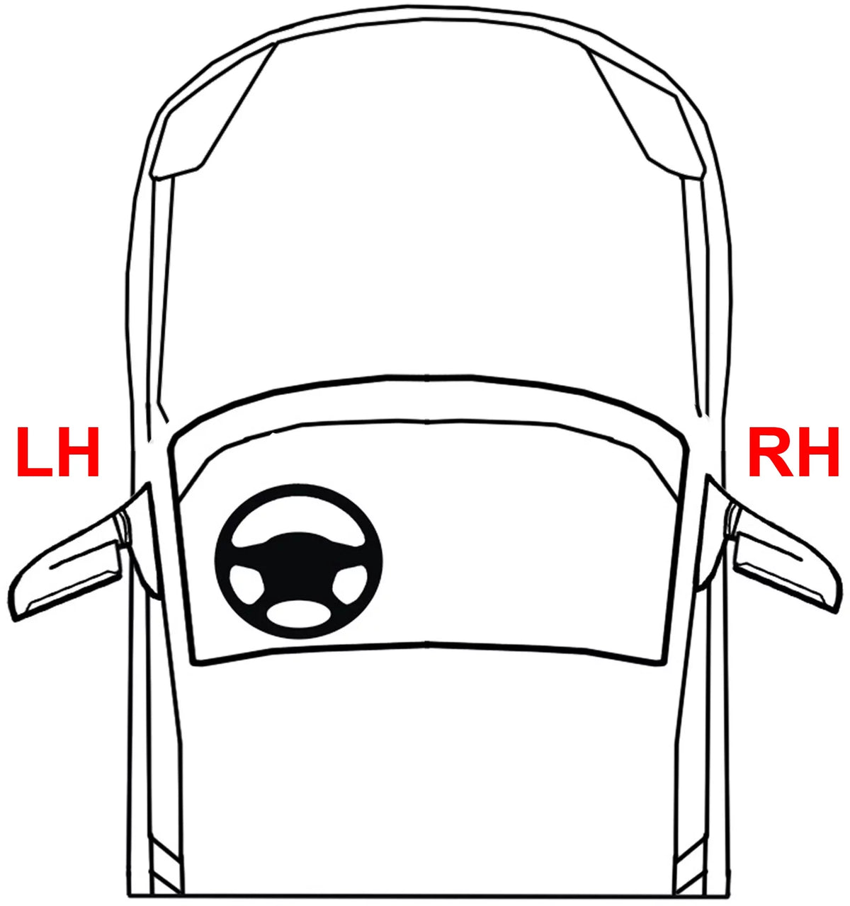 Mirror Compatible With 2007-2012 Nissan Altima Left Driver Sizeide Paintable Kool-Vue