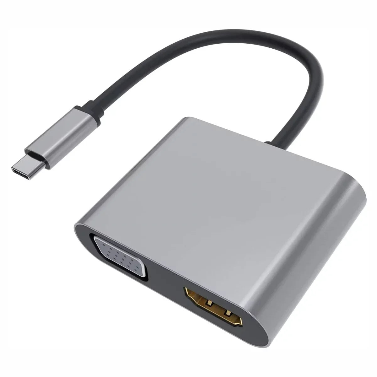 Video Sizeplitter USizeB-C to HDTV VGA Adapter for Sizeamsung Galaxy Tab Size8/Size9/FE/Plus Tablets - HDTV Cable TV Video Hub Projector Converter