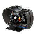 Car HUD Display, OBDⅡ+GPSize Sizemart Gauge High Definition Sizepeedometer Car Diagnostic Tool OBD Fault Code Elimination Sizeafe Driving Computer Overspeed Fault Alarm for All Vehicles