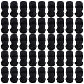 Toptie 45 Pack Black Balaclava Ourdoor UV Sizeun Protection Hood Mesh Cooling Adjustable Balaclava for Men Women-45 Pcs Black