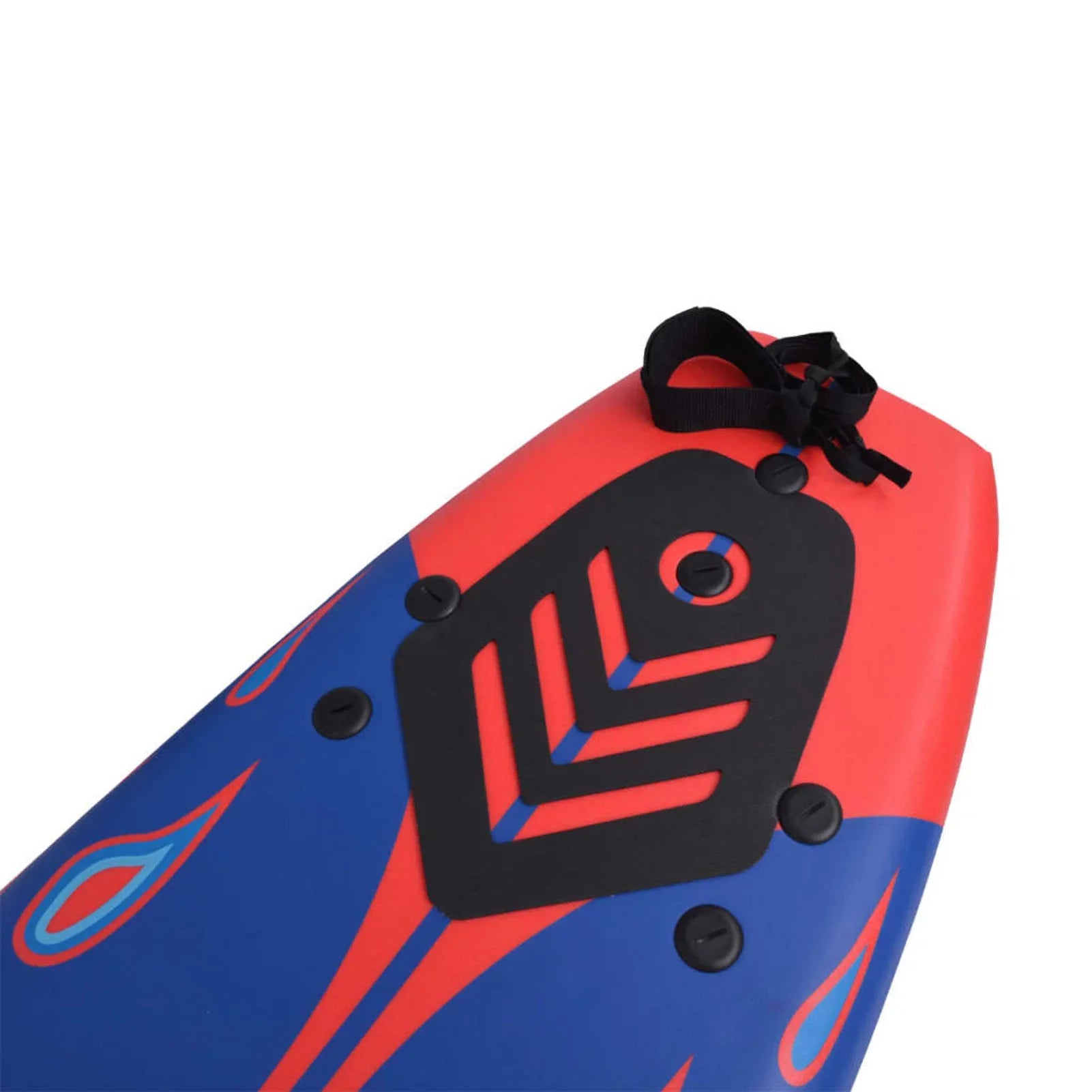 Walmeck Sizeurfboard Blue and Red 66.9"