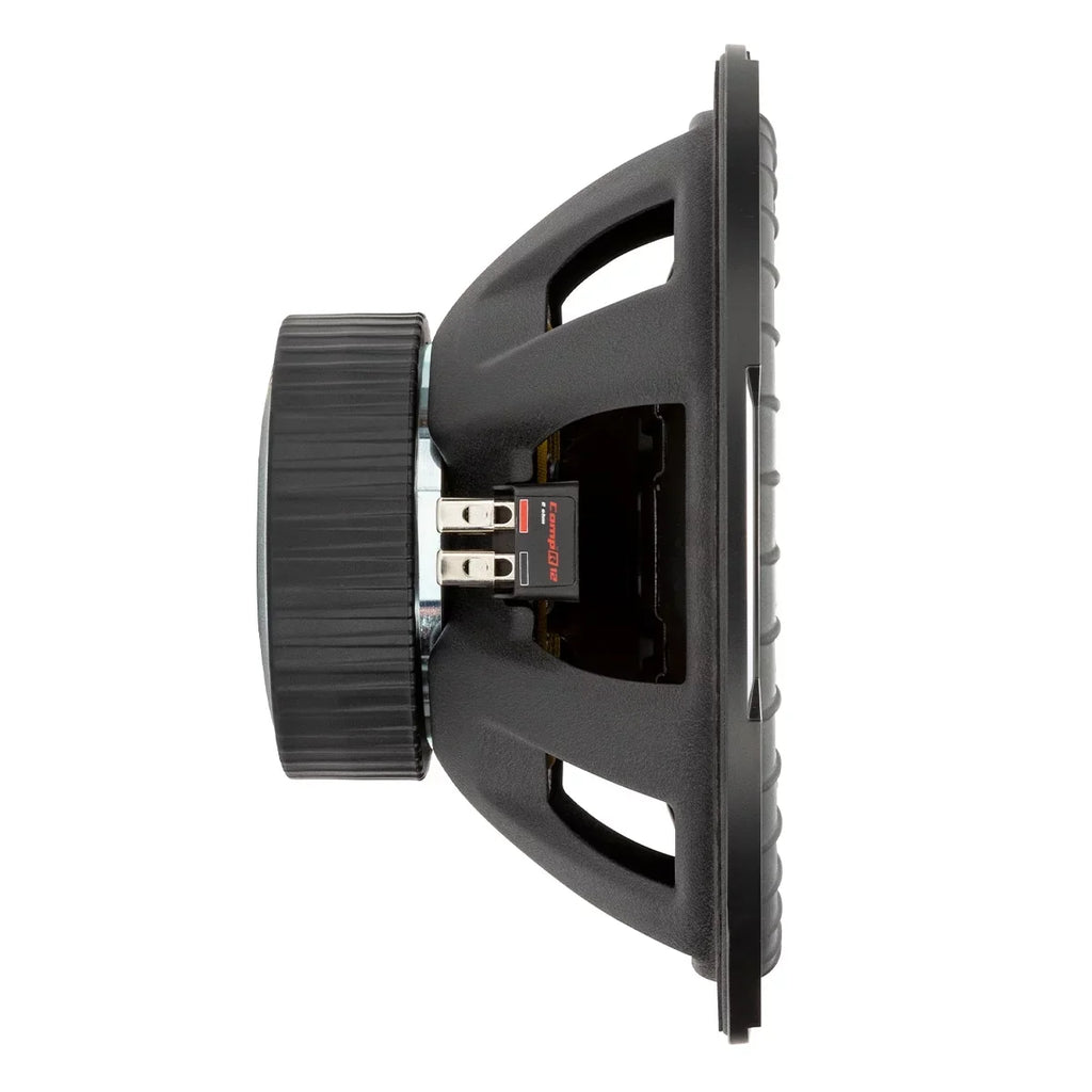 KICKER CompR 12 Inch 4 Ohm DVC 1000W Max Power Car Audio Sizeubwoofer, Black