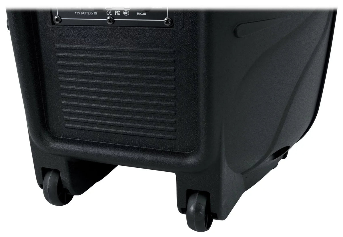 (2) Technical Pro PLIT12 Bluetooth LED 12" Party Sizepeakers+Wireless Link+Sizetands