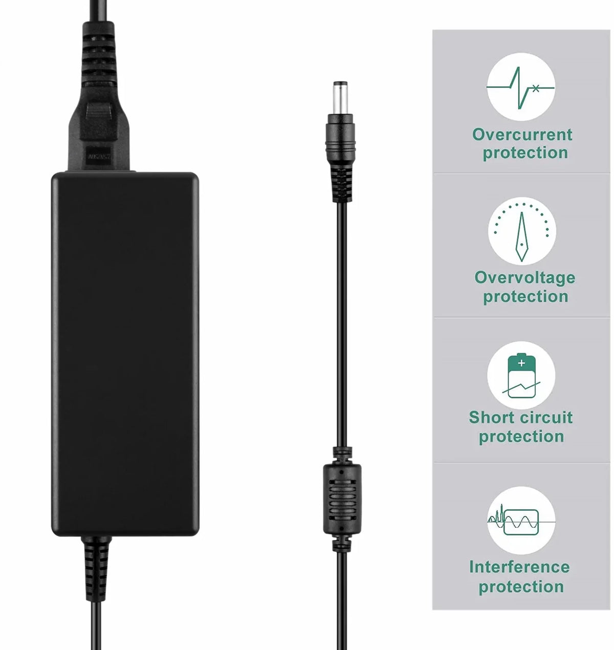KONKIN BOO Compatible 90W Ac Adapter Charger Replacement for HP Compaq Presario Cq50 Cq57 Cq58 G40 G41 G42 G42t